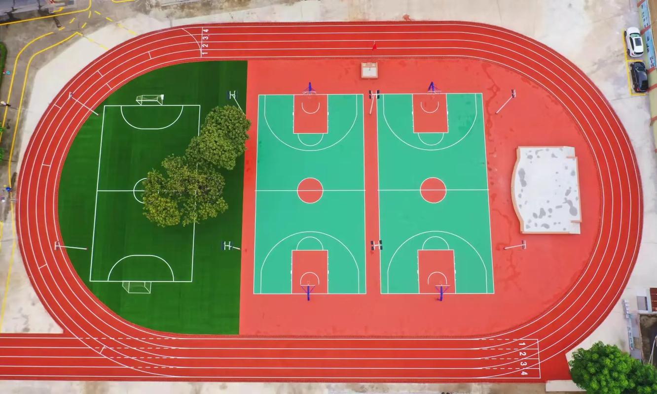 赣州市学校塑胶跑道篮球场 - 价格